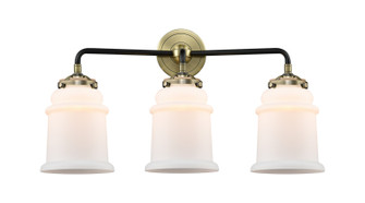 Nouveau Three Light Bath Vanity in Black Antique Brass (405|284-3W-BAB-G181)
