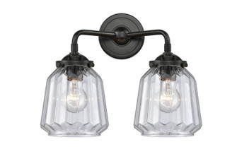 Nouveau LED Bath Vanity in Oil Rubbed Bronze (405|284-2W-OB-G142-LED)