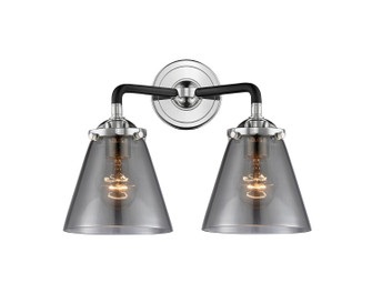 Nouveau LED Bath Vanity in Black Polished Nickel (405|284-2W-BPN-G63-LED)