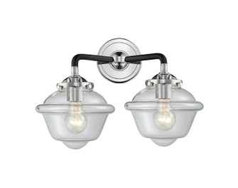 Nouveau LED Bath Vanity in Black Polished Nickel (405|284-2W-BPN-G532-LED)