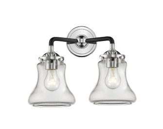 Nouveau LED Bath Vanity in Black Polished Nickel (405|284-2W-BPN-G192-LED)