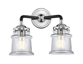 Nouveau Two Light Bath Vanity in Black Polished Nickel (405|284-2W-BPN-G182S)