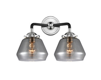 Nouveau LED Bath Vanity in Black Polished Nickel (405|284-2W-BPN-G173-LED)