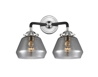 Nouveau Two Light Bath Vanity in Black Polished Nickel (405|284-2W-BPN-G173)