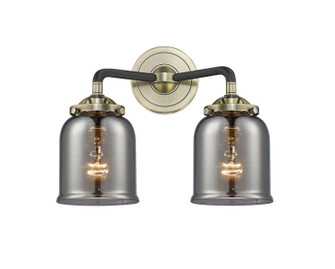 Nouveau Two Light Bath Vanity in Black Antique Brass (405|284-2W-BAB-G53)