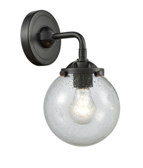 Nouveau One Light Wall Sconce in Oil Rubbed Bronze (405|284-1W-OB-G204-6)