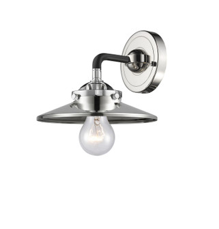 Nouveau LED Wall Sconce in Black Polished Nickel (405|284-1W-BPN-M1-PN-LED)