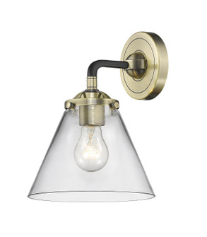 Nouveau One Light Wall Sconce in Black Antique Brass (405|284-1W-BAB-G42)