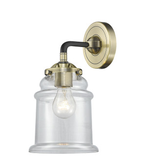 Nouveau One Light Wall Sconce in Black Antique Brass (405|284-1W-BAB-G182)