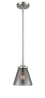 Nouveau One Light Mini Pendant in Brushed Satin Nickel (405|284-1S-SN-G63)