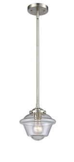 Nouveau One Light Mini Pendant in Brushed Satin Nickel (405|284-1S-SN-G534)
