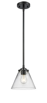 Nouveau One Light Mini Pendant in Oil Rubbed Bronze (405|284-1S-OB-G42)