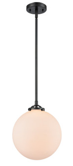 Nouveau LED Mini Pendant in Oil Rubbed Bronze (405|284-1S-OB-G201-10-LED)