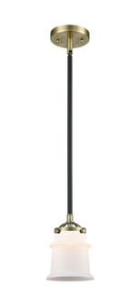 Nouveau One Light Mini Pendant in Oil Rubbed Bronze (405|284-1S-OB-G182S)
