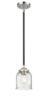 Nouveau One Light Mini Pendant in Black Polished Nickel (405|284-1S-BPN-G54)