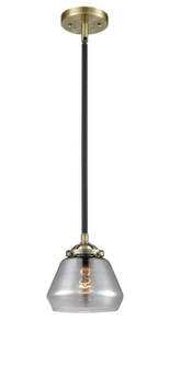 Nouveau LED Mini Pendant in Black Antique Brass (405|284-1S-BAB-G173-LED)