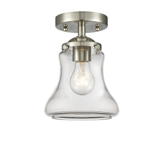 Nouveau LED Semi-Flush Mount in Brushed Satin Nickel (405|284-1C-SN-G192-LED)