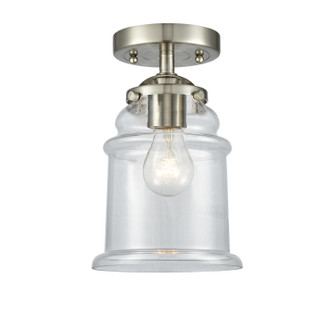 Nouveau LED Semi-Flush Mount in Brushed Satin Nickel (405|284-1C-SN-G182-LED)