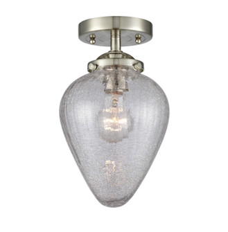 Nouveau LED Semi-Flush Mount in Brushed Satin Nickel (405|284-1C-SN-G165-LED)
