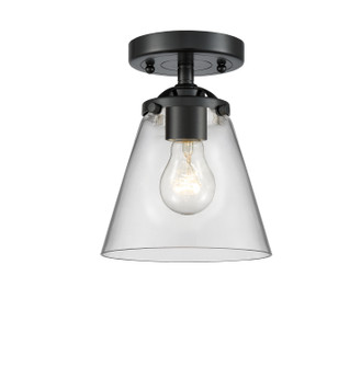 Nouveau One Light Semi-Flush Mount in Oil Rubbed Bronze (405|284-1C-OB-G62)