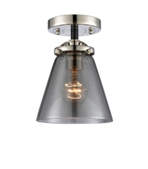 Nouveau LED Semi-Flush Mount in Black Polished Nickel (405|284-1C-BPN-G63-LED)