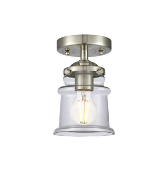 Nouveau LED Semi-Flush Mount in Black Polished Nickel (405|284-1C-BPN-G182S-LED)