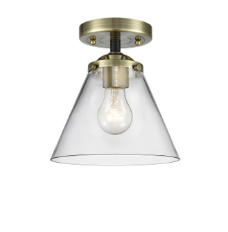 Nouveau LED Semi-Flush Mount in Black Antique Brass (405|284-1C-BAB-G42-LED)