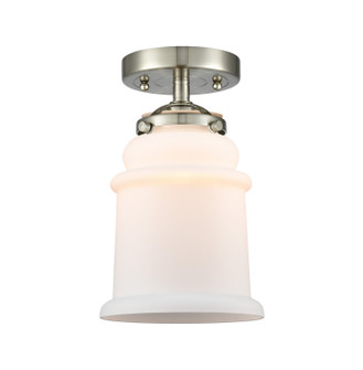 Nouveau LED Semi-Flush Mount in Black Antique Brass (405|284-1C-BAB-G181-LED)