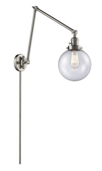 Franklin Restoration LED Swing Arm in Brushed Satin Nickel (405|238-SN-G204-8-LED)