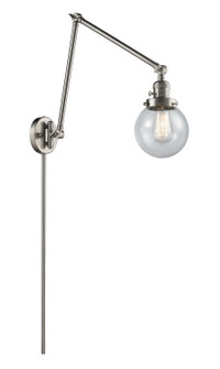 Franklin Restoration LED Swing Arm in Brushed Satin Nickel (405|238-SN-G204-6-LED)