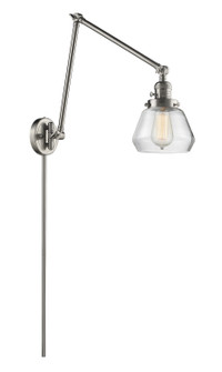 Franklin Restoration One Light Swing Arm in Brushed Satin Nickel (405|238-SN-G172)