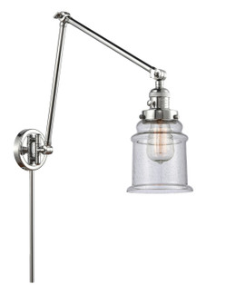 Franklin Restoration LED Swing Arm in Polished Chrome (405|238-PC-G184-LED)