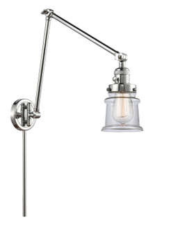 Franklin Restoration LED Swing Arm in Polished Chrome (405|238-PC-G182S-LED)