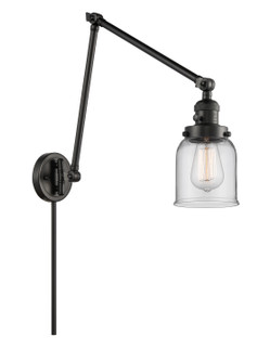 Franklin Restoration One Light Swing Arm in Matte Black (405|238-BK-G52)