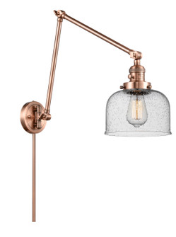 Franklin Restoration One Light Swing Arm in Antique Copper (405|238-AC-G74)