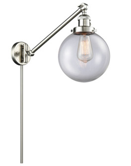Franklin Restoration LED Swing Arm in Brushed Satin Nickel (405|237-SN-G202-8-LED)