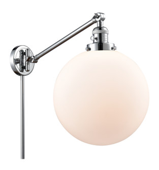 Franklin Restoration One Light Swing Arm in Polished Chrome (405|237-PC-G201-12)