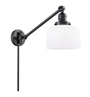 Franklin Restoration One Light Swing Arm Lamp in Matte Black (405|237-BK-G71)