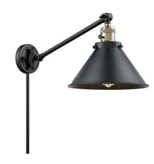 Franklin Restoration LED Swing Arm in Black Antique Brass (405|237-BAB-M10-BK-LED)