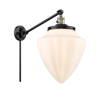 Franklin Restoration One Light Swing Arm in Black Antique Brass (405|237-BAB-G661-12)