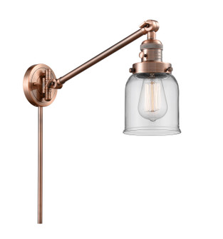 Franklin Restoration One Light Swing Arm in Antique Copper (405|237-AC-G52)