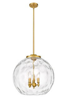 Essex Three Light Pendant in Satin Gold (405|221-3S-SG-G1215-18)