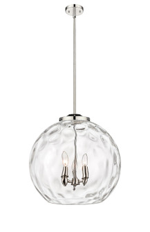 Essex Three Light Pendant in Polished Nickel (405|221-3S-PN-G1215-18)