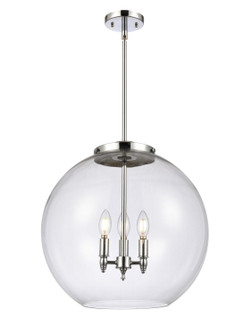 Essex Three Light Pendant in Polished Chrome (405|221-3S-PC-G122-18)
