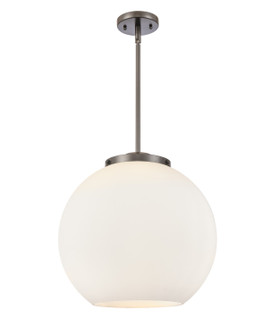 Essex Three Light Pendant in Oil Rubbed Bronze (405|221-3S-OB-G121-16)
