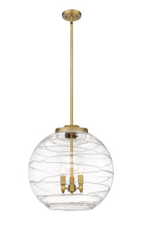 Essex LED Pendant in Brushed Brass (405|221-3S-BB-G1213-18-LED)