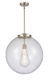 Essex LED Pendant in Brushed Satin Nickel (405|221-1S-SN-G204-18-LED)