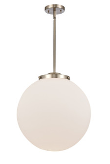 Franklin Restoration LED Pendant in Brushed Satin Nickel (405|221-1S-SN-G201-16-LED)