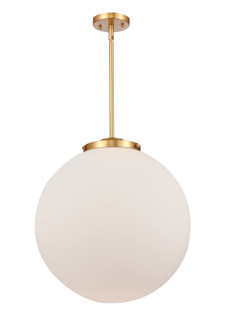 Essex One Light Pendant in Satin Gold (405|221-1S-SG-G201-18)