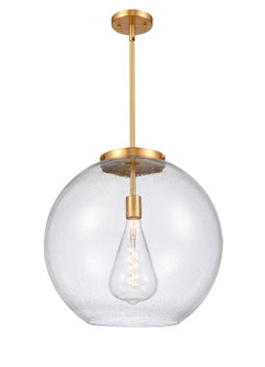 Essex LED Pendant in Satin Gold (405|221-1S-SG-G124-18-LED)